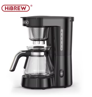 HiBREW H12 3in1 드립 커피메이커 750ml 유리 주전자 온열 기능 홈카페 가정용 커피 머신 차 메이커 제품 이미지