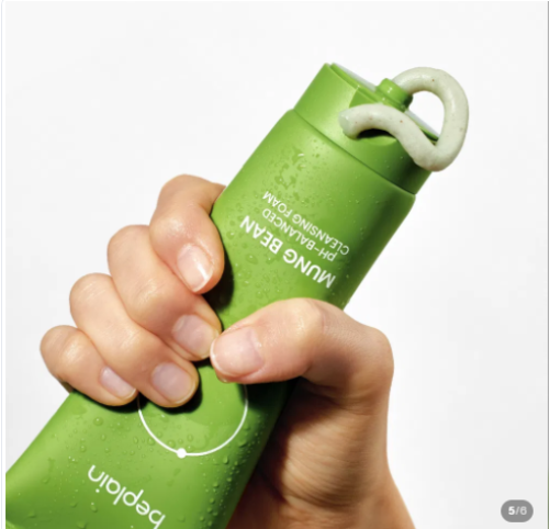 비플레인 녹두 약산성 클렌징폼 160ml 대용량 폼클렌징 데일리 세안제 제품 이미지